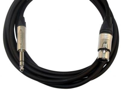 Microphone Cable (Stereo Plug To XLR Plug)