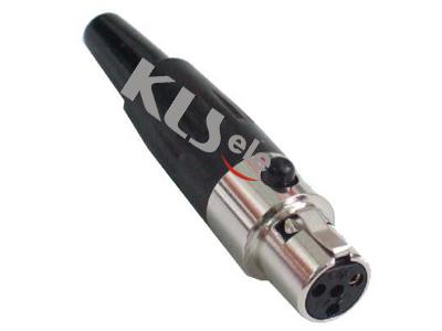 Mini XLR Plug 