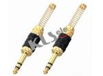 Gold 6.3mm Stereo Plug