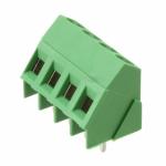 5.00mm screw terminal block rising clamp