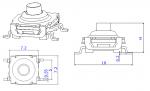Water-proof SMD Tact Switch

