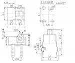 4.8x3.6x2.2mm Detector Switch SPST-NO DIP