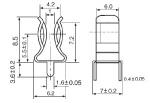 PCB Fuse Clip For Fuse 5.2×20mm