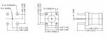 PCB Mount SMB Connector (Plug,Female,75Ω)