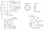 Panel Mount SMB Connector (Jack, Male,75Ω)