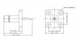 Panel Mount SMB Connector (Jack, Male,50Ω)