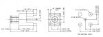 PCB Mount MCX Connector (Plug,Male,50Ω)