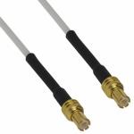 RF Cable For MCX Plug Male Straight To MCX Plug Male Straight (50Ω Or 75 Ω)