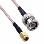 RF Cable For SMA Plug Male Straight To BNC Plug Male Straight
