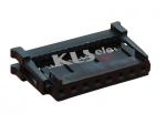 2.54mm Pitch Single Row IDC Socket Connector 