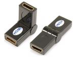 HDMI A female to HDMI A female adaptor,swing type