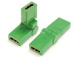 HDMI A female to HDMI A female adaptor,rotating 360˚

