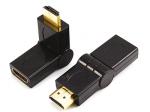 HDMI A male to HDMI A female adaptor,swing type

