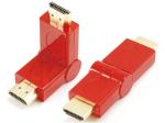 HDMI A male to HDMI A male adaptor,swing type

