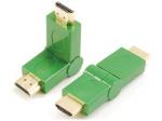 HDMI A male to HDMI A male adaptor,swing type

