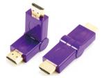 HDMI A male to HDMI A male adaptor,swing type

