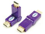 HDMI A male to HDMI A male adaptor,swing type

