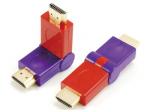 HDMI A male to HDMI A male adaptor,swing type

