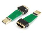 HDMI A female to，HDMI mini male，adaptor

