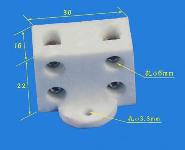 Ceramic terminal blocks