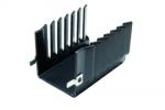 Channel style heatsink for TO‑220