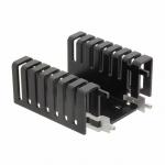 Channel style heatsink for TO‑220