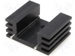 Extruded style heatsink for TO‑220