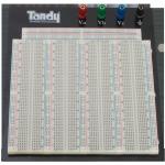 3220 Point Solderless Breadboard on aluminium backplate