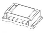 145*90*40mm PLC housing, gray