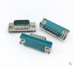DR 2 Row SlimType D-SUB Connector 9P Male Female Right angle