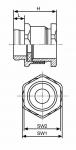 SP Type Metallic Cable Glands