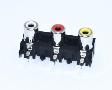 RCA Jack Connector 1x3