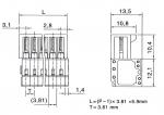 3.5mm Male connectors (fail-safe)