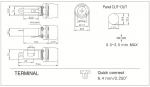 PCB Fuse Holder For Fuse 6.0×30mm