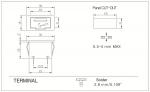 Pane Mount Fuse Holder For Fuse 5.2×20mm