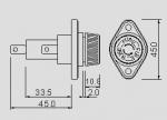 Panel Mount Fuse Holder For Fuse 10.3×38mm