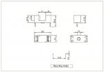 PCB Fuse Holder For Fuse 5.2×20mm Pitch 21.8mm