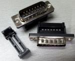 D-SUB Connector  IDC Type 9 15 25 37 pins Male Female