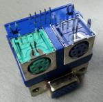 VGA to MINI DIN Double layer