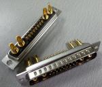 21W4 High current D-SUB Solder Female & Male