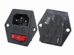 C14 AC power socket+Fuse+Switch