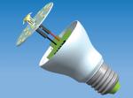 Wire to Board Link,Socket for LED Bulb,Pitch 5.00mm