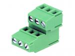 5.00mm & 5.08mm screw terminal block rising clamp