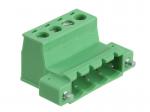 5.00mm & 5.08mm Plug terminal block With Fixed hole