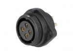 IP68  W17 CONN, Female Socket for Flange, Solder