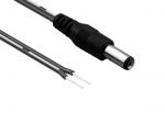 5.5x2.5x9.5mm Male DC Cable