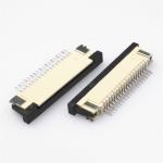 0.8mm ZIF SMT H2.5mm bottom/upper contacts FPC/FFC connector