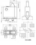 5.8x2.0x5.0mm Detector Switch,SMD vertical with Peg