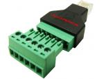 RJ12 To 6 pin screw terminal connector