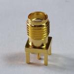 PCB Mount SMA Connector Straight (Jack,Female,50Ω) L13.5mm